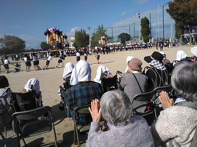 お祭り集会に参加！