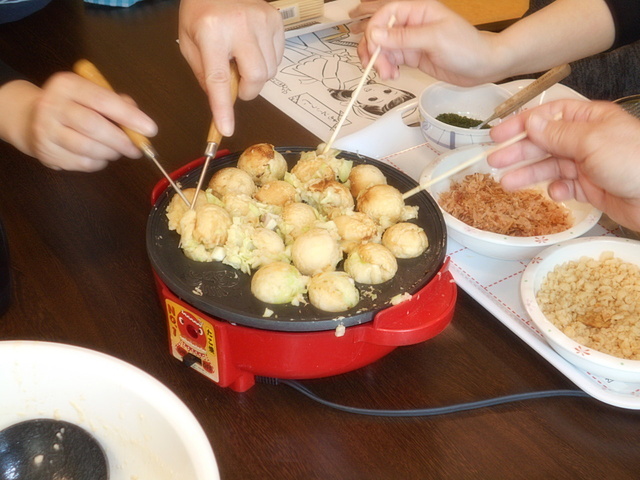 たこ焼きパーティーーーー