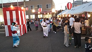 夕涼み会の様子