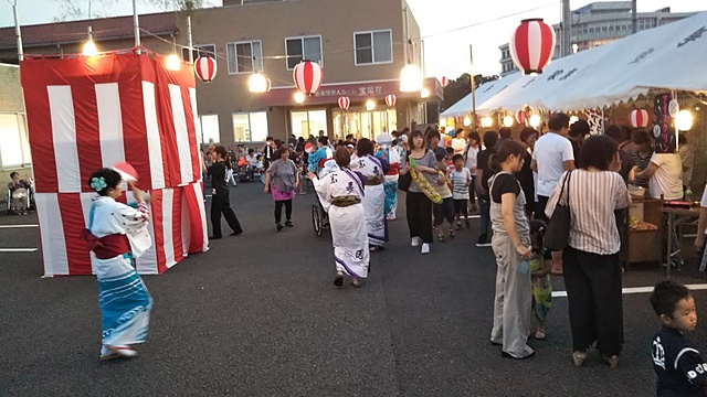 夕涼み会の様子